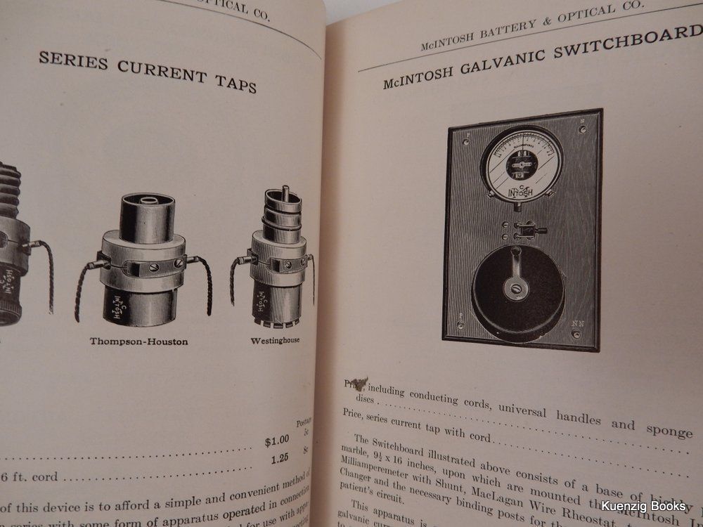 Illustrated Catalog of Electrotherapeutical Apparatus Thirtieth