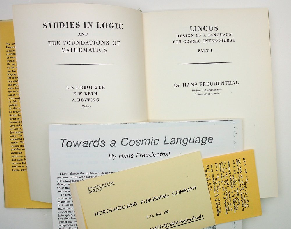 Lincos Language Lincos: Design of a Language for Cosmic Intercourse. Part 1 | Dr. Hans ...